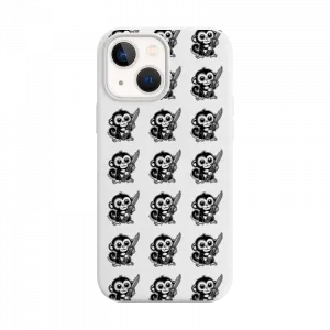 Sustalı Maymun iPhone Kılıf Ürün Görseli