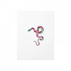 Pink Snake Poster Ürün Görseli