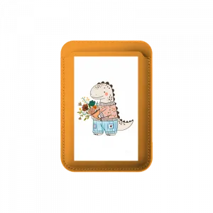 Cicekci dino  MagSafe Cüzdan Ürün Görseli