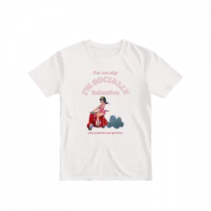 Socially Selective: Tarz Sahibi Mesafe Basic Tshirt Ürün Görseli