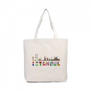 Tetris Istanbul Kanvas Çanta Ürün Görseli