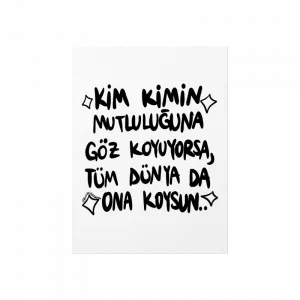 Tüm Dünya Poster Ürün Görseli