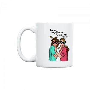 Ben, keyfim ve bacım bilir 🍫💋 Kupa Ürün Görseli