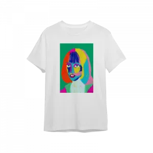 Shelley Duvall Renkli Portre Oversize Tshirt  Ürün Görseli