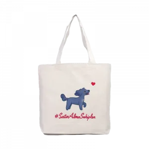 Luna Heart Kanvas Çanta Ürün Görseli