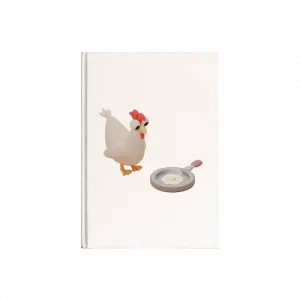 Chicken Kanvas Defter Ürün Görseli