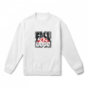 aşka yürek gerek Oversize Sweatshirt Ürün Görseli