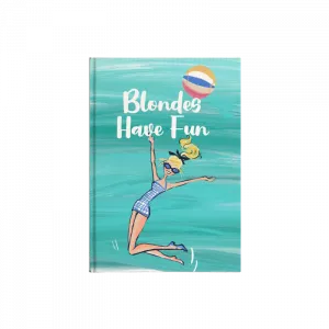 Blondes Have Fun Kanvas Defter Ürün Görseli