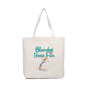 Blondes Have Fun Summer Kanvas Çanta Ürün Görseli