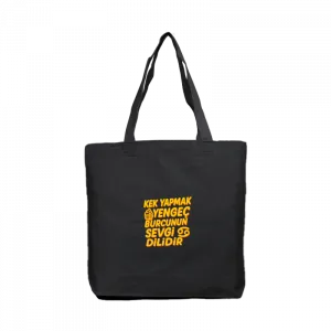 Yengeç Burcunun Sevgi Dili Kanvas Çanta Ürün Görseli