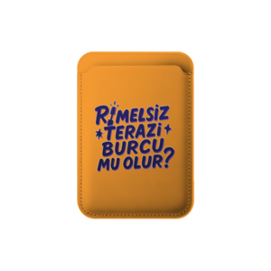 Rimelsiz Terazi Burcu mu Olur? MagSafe Cüzdan Ürün Görseli