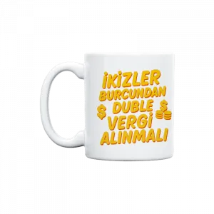 ikizler Burcundan Duble Vergi Alınmalı Kupa Ürün Görseli