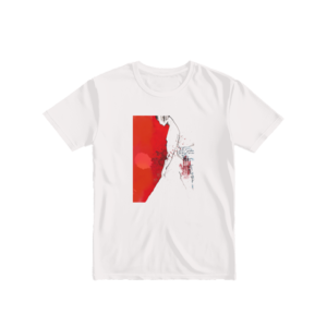 Woman in red Basic Tshirt Ürün Görseli