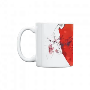 Woman in red Kupa Ürün Görseli