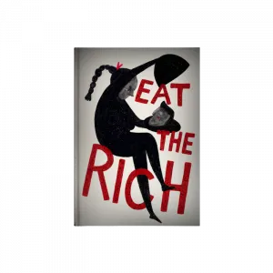 Eat the Rich Kanvas Defter Ürün Görseli