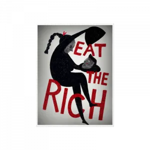 Eat the Rich Poster Ürün Görseli