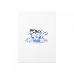 Teacupcat Poster Ürün Görseli