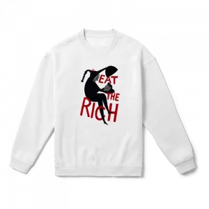 Eat the Rich Oversize Sweatshirt Ürün Görseli