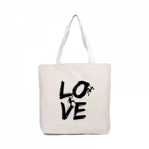 aşka yürek gerek Kanvas Çanta Ürün Görseli