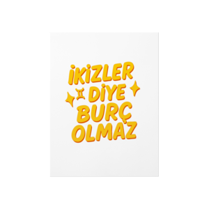 ikizler Diye Burç Olmaz Poster Ürün Görseli