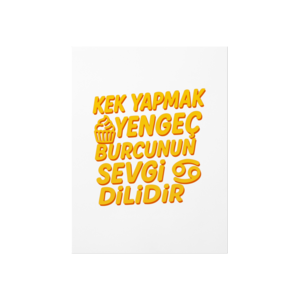 Yengeç Burcunun Sevgi Dili Poster Ürün Görseli