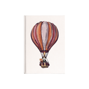 Balonda Kanvas Defter Ürün Görseli