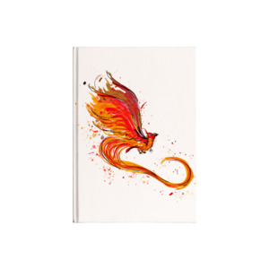 Küllerinden Doğan Anka Kanvas Defter Ürün Görseli