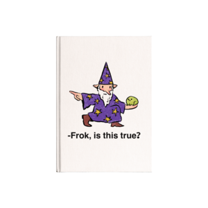Frog Slop Kanvas Defter Ürün Görseli