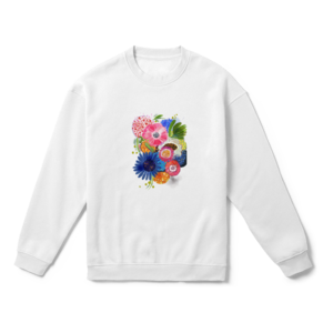 FlowerPower Oversize Sweatshirt Ürün Görseli