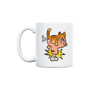 Turuncu Kedi Kupa Ürün Görseli