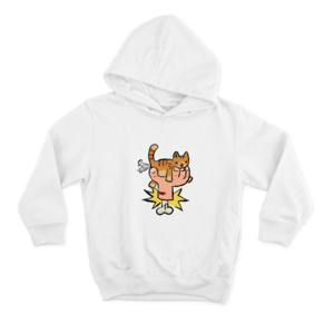 Turuncu Kedi Hoodie Ürün Görseli