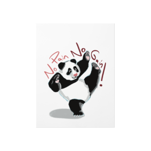 No pain no gain Poster Ürün Görseli