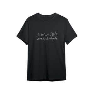 heartbeat of the city Oversize Tshirt  Ürün Görseli