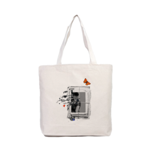 Butterfly effect Kanvas Çanta Ürün Görseli