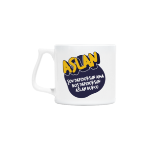 Sov Yapıyorsun ama Boş Yapıyorsun Aslan Burcu Artisan Kupa Ürün Görseli