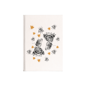 Böcüklü Kanvas Defter Ürün Görseli