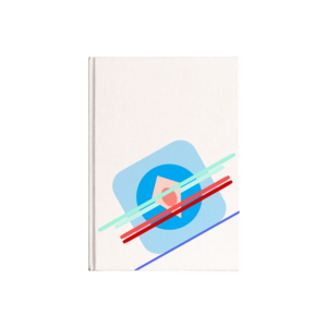 Mavi  Kanvas Defter Ürün Görseli