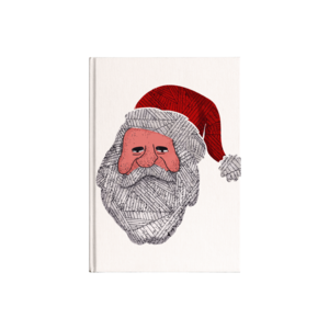 Karl Marx ile Yeni Bir Yıl  Kanvas Defter Ürün Görseli