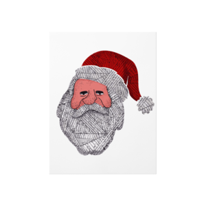 Karl Marx ile Yeni Bir Yıl  Poster Ürün Görseli