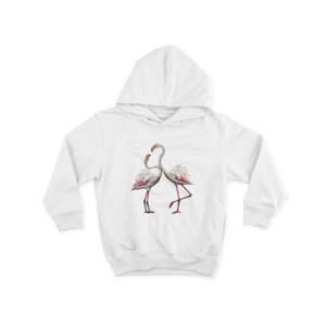 Flamingo çifti Çocuk Hoodie Ürün Görseli