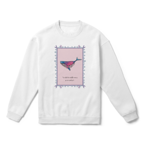Whale Oversize Sweatshirt Ürün Görseli