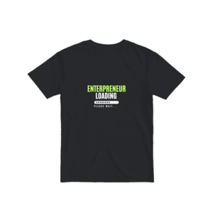 Enterpreneur LOADING BLACK Basic Tshirt Ürün Görseli