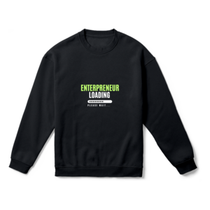 Enterpreneur LOADING BLACK Oversize Sweatshirt Ürün Görseli