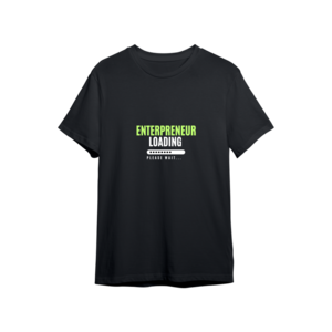 Enterpreneur LOADING BLACK Oversize Tshirt  Ürün Görseli