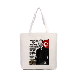 Kasım’da Aşk Kanvas Çanta Ürün Görseli