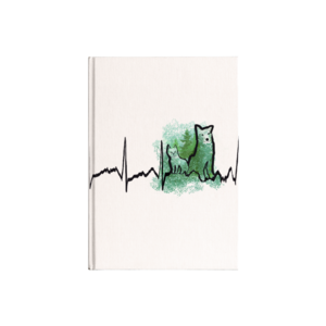 EKG Kanvas Defter Ürün Görseli