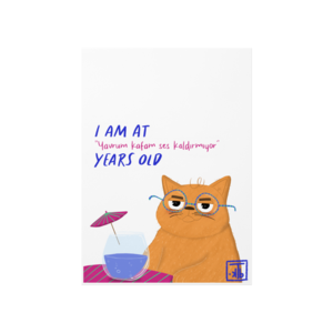 Kafam Kaldırmıyor Poster Ürün Görseli