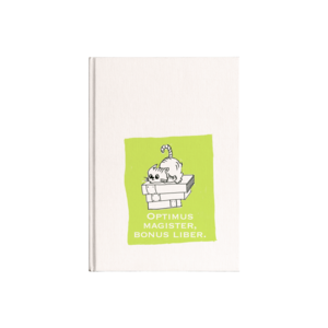 Okumuş kedi Kanvas Defter Ürün Görseli