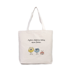 Bakış açım farklı  Kanvas Çanta Ürün Görseli