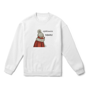 Gödümüz dondu Oversize Sweatshirt Ürün Görseli